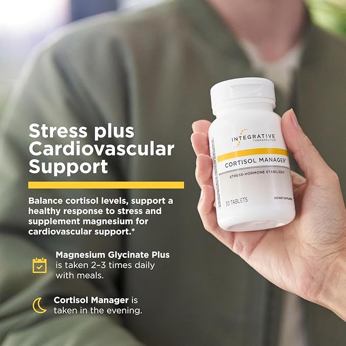 Integrative Therapeutics Cortisol Manager &amp Magnesium Glycinate Plus