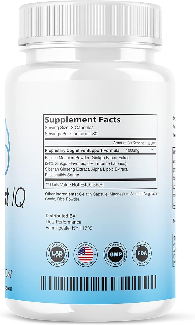 (5 Pack) Neuro Boost IQ Supplement Brain Pills Mind Ben Carson Neurobooster Neuroboostiq (300 Capsules)