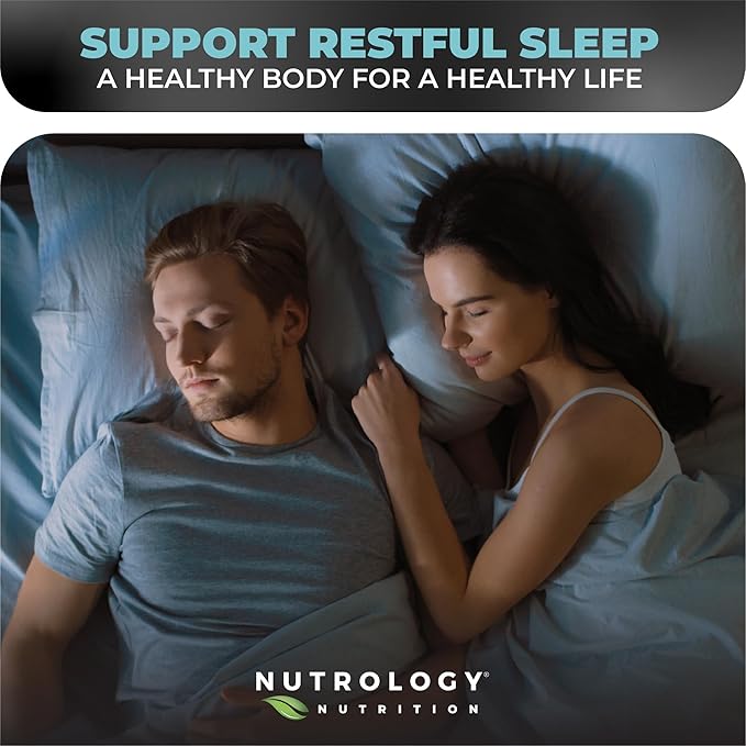 Nutrology Zen Restore – 400mg Magnesium Malate Vitamin D3 &amp L-Theanine Supports Sleep Muscle Recovery &amp Adrenal Wellness Magnesium Supplement for Men and Women 30 Servings