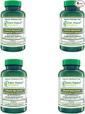 Green Organic Supplements Magnesium L-Threonine 90 VCaps (Pack of 4)