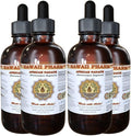 Hawaii Pharm African Padauk Liquid Extract African Padauk (Pterocarpus Soyauxii) Dried Bark Tincture Supplement 4x4 oz