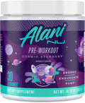 Alani Nu Pre Workout Powder Cosmic Stardust | Amino Energy Boost | Endurance Supplement | Sugar Free | 200mg Caffeine | L-Theanine Beta-Alanine Citrulline | 30 Servings