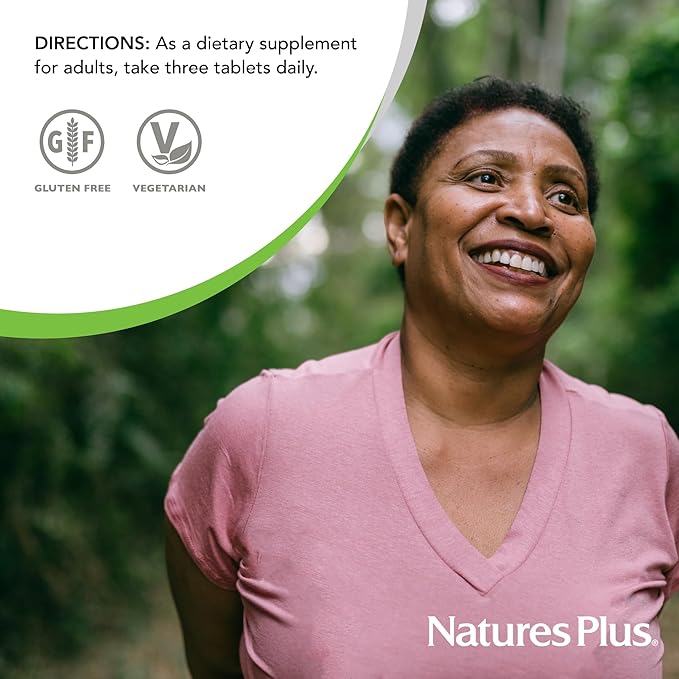 NaturesPlus AgeLoss Women’s Multi - 90 Tablets - Anti-Aging Multivitamin &amp Mineral Supplement Menstrual &amp Menopausal Support Antioxidant Anti-Inflammatory - Gluten-Free - 30 Servings