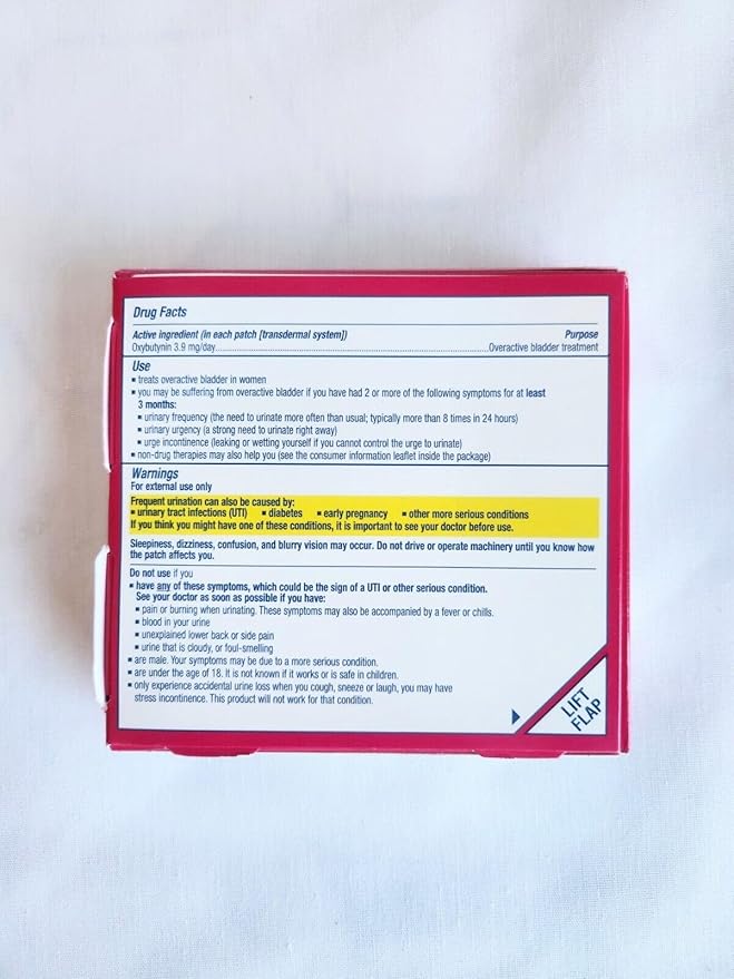 Oxytrol ?for Women (8 Patches = 32-Day Supply) (Pack of 2)