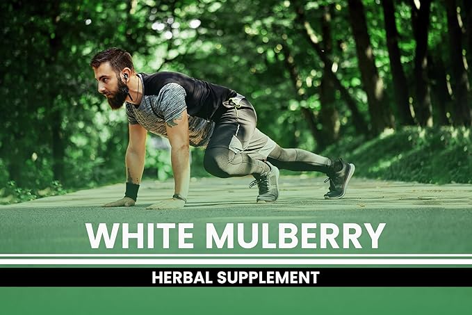 Pure Original Ingredients White Mulberry (365 Capsules) No Magnesium Or Rice Fillers Always Pure Lab Verified