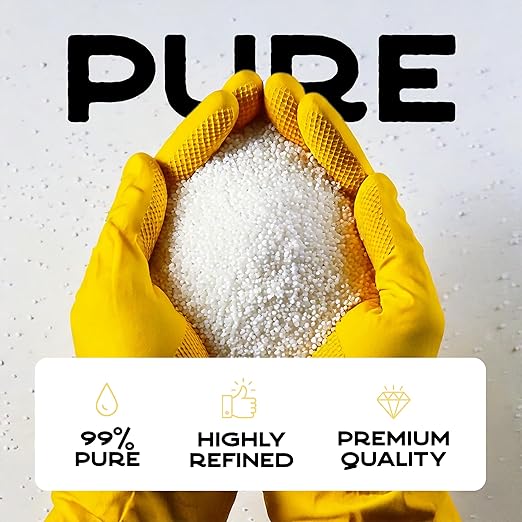 Ecoxall Potassium Nitrate Pellets 99% Pure Tree Stump Remover Fertilizer for Plants Grass Indoor and Outdoor Lawn Care Industrial-Grade Prilled 5 lbs