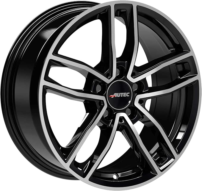 Autec rim MERCADOR 6.5x16 ET44 5x112 Schwarz poliert compatible with Mercedes-Benz A CLA B C