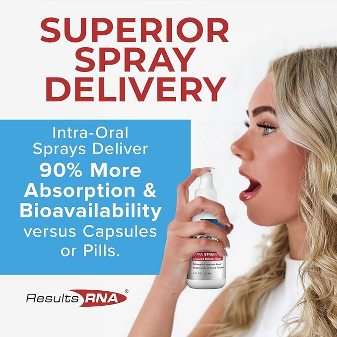 Results RNA - ACS 200 Silver Extra Strength Immune System Support – Advanced Cellular Colloidal Silver Supercharges Your Immune System. Recommended by Doctors Worldwide ( 4 oz )