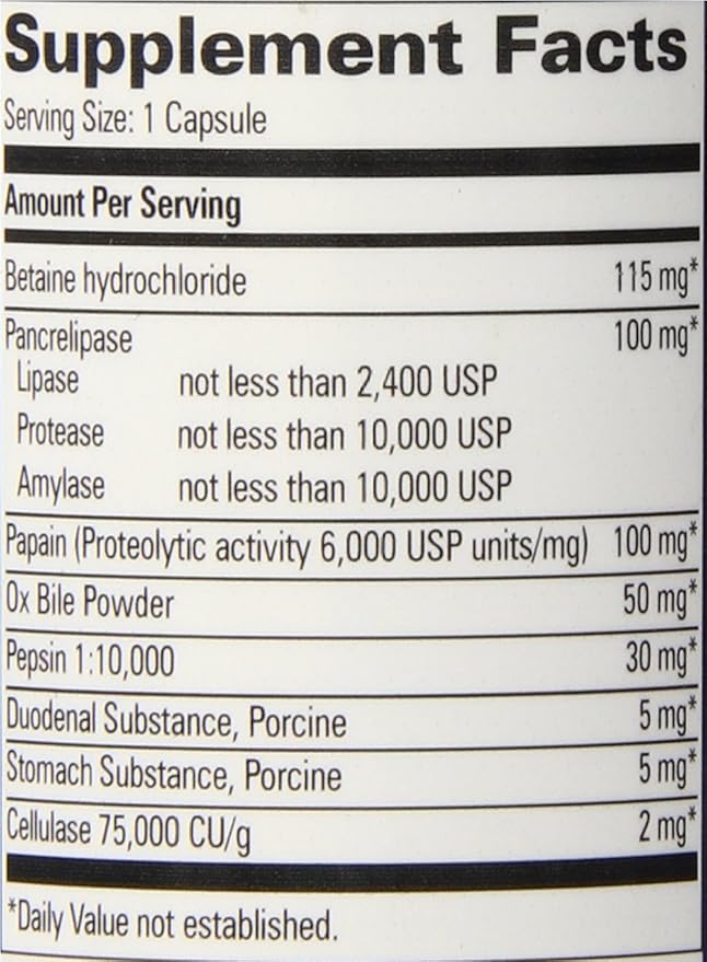 Progressive Laboratories Digestin Capsules 60 Count