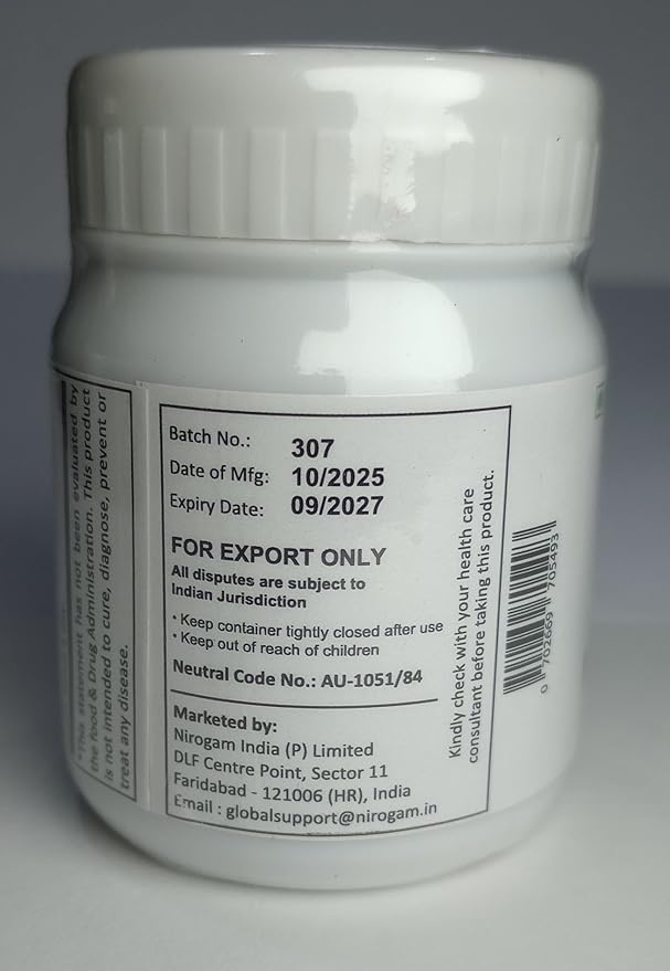 Ivy's Mukta Vati Herbal Tablets - Ayurvedic Formula for Heart Health