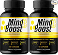 IDEAL PERFORMANCE Mind Boost Capsules MindBoost Pills Reviews (2 Pack)