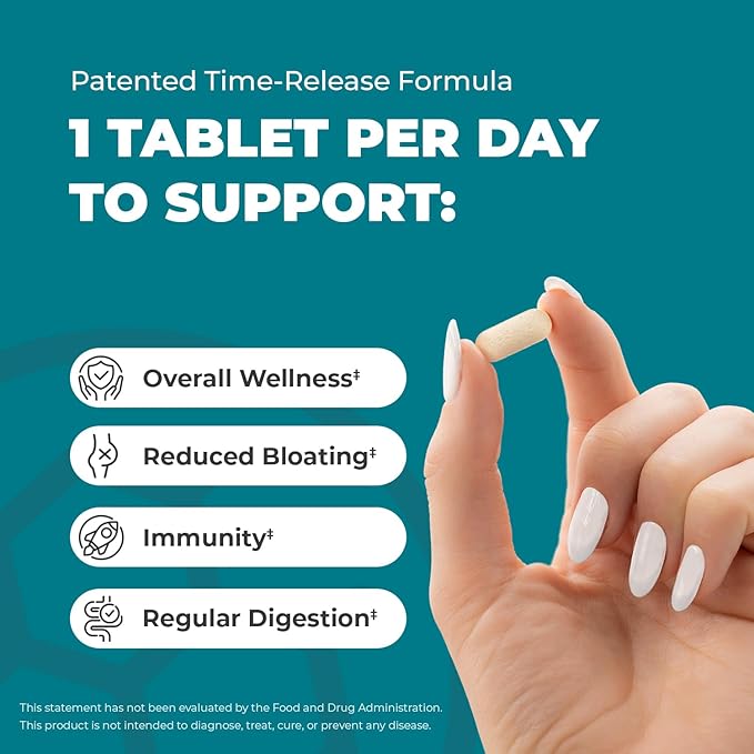 Balance ONE Probiotic &amp SerraDefend Bundle – 15 Billion CFUs Probiotic with Time-Release Technology + Serrapeptase for Healthy Digestion Immune Support &amp Gut Health – Delayed-Release Vegan