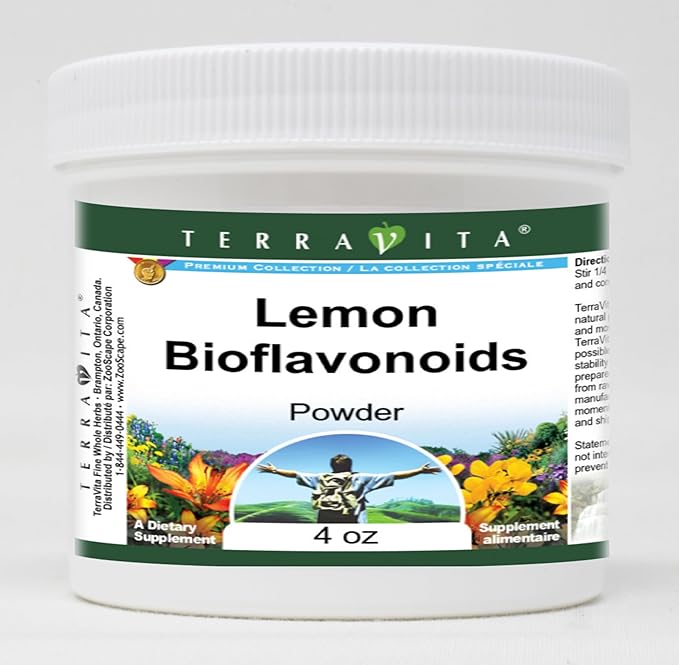 Terravita Lemon Bioflavonoids Powder (4 oz ZIN: 521776)