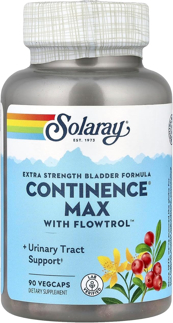 SOLARAY Continence Max w/Flowtrol Veg Cap (Carton) | 90ct