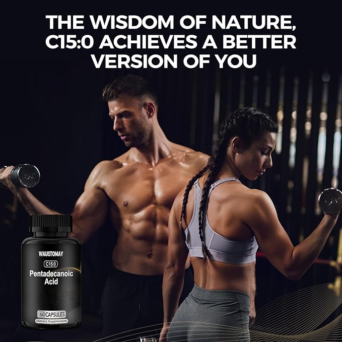 Pentadecanoic Acid Non-GMO - 60 Capsules