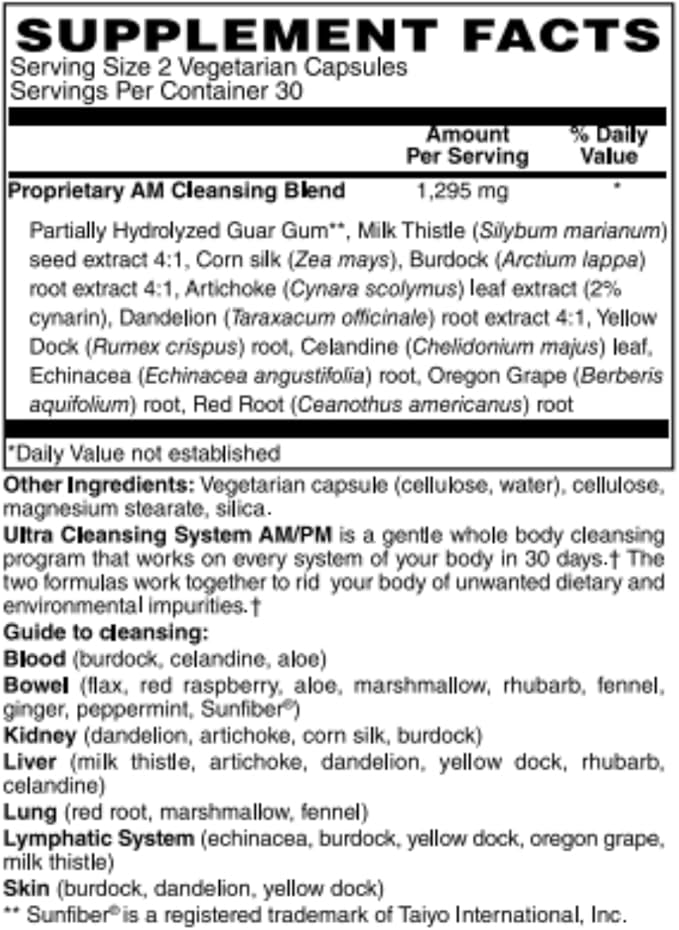 Ultra GI Cleansing System AM/PM 30 Day KIT