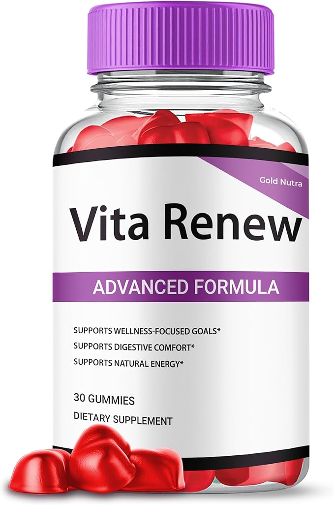Vita Renew Gummies VitaRenew ACV Gummies Official Advanced Formula Supplement for Men and Women (1)