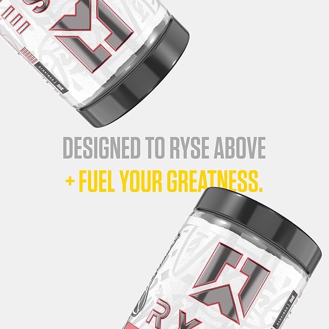 RYSE Loaded Creatine for Men &amp Women - Electric Lemonade - Muscle Building Formula with 3 Forms of Electrolytes Betaine Anhydrous and Peak ATP - Strength Power &amp Endurance Support - 30 Servi