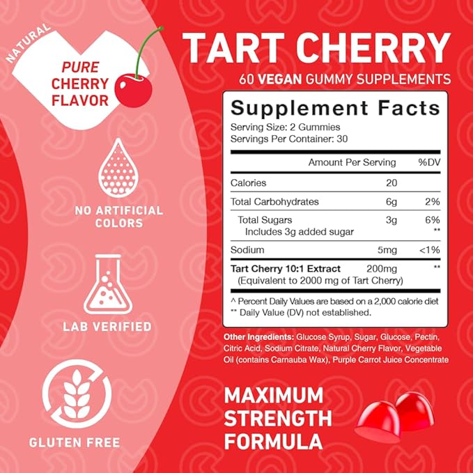 PUREFINITY Uric Acid Flush &amp Cleanse Capsules + Tart Cherry Gummies