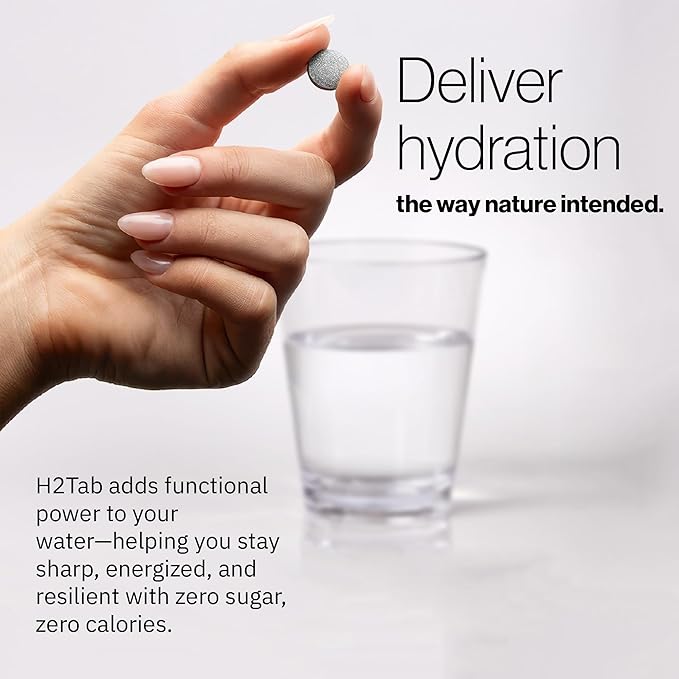 Molecular H2TAB Hydrogen Water Tablets with Magnesium -12 PPM Hydrogen Tablets for Drinking Water -Rich in Antioxidants Supports Cellular Health Recovery &amp Cognitive Function (30 Counts Raspber