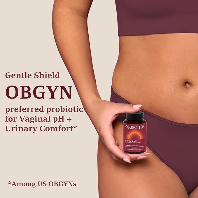 Vaginal Probiotics for Women with Akkermansia L. Crispatus Cranberry Pills &amp D-Mannose - Supports Vaginal pH Balance for Women UTI Support &amp BV Prevention - 60 Day Supply | USA Made