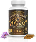 Eye Vitamins Supplement – with Saffron Lutein &amp Zeaxanthin – Nutritional Support for Eye Health 30 Capsules