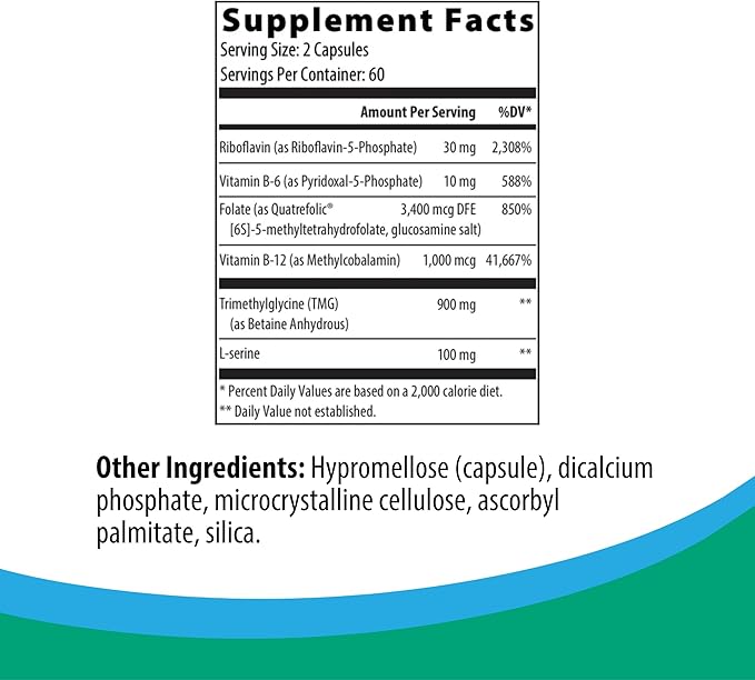 Rootcology by Dr. Izabella Wentz | MTHFR Pathways | Methylation Support with Vitamin B6 B12 &amp Folate | Supports Immunity Energy &amp Brain Health | 120 Capsules