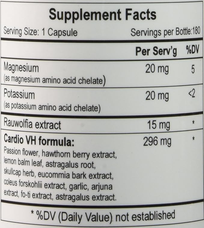 Empirical Labs - Cardio VH 180 caps
