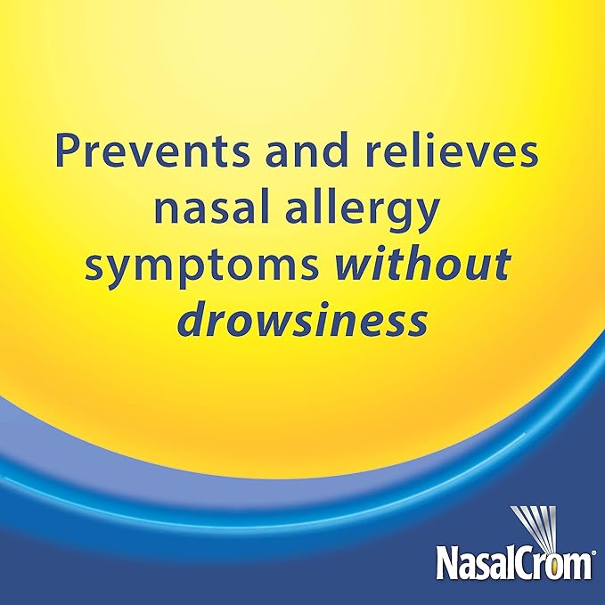 NasalCrom Nasal Spray Allergy Symptom Controller | 200 Sprays | .88 FL OZ