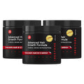 iRestore Advanced Hair Growth Supplement for Women Hair Vitamins for Faster Hair Regrowth Best for Hair Loss and Thinning - 1 Month Supply Each - 30 Count (Pack of 3) - Black