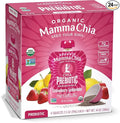 Mamma Chia Strawberry Lemonade Organic Prebiotic Squeeze Snack Non GMO No Added Sugar 14 Ounces (Pack Of 6)