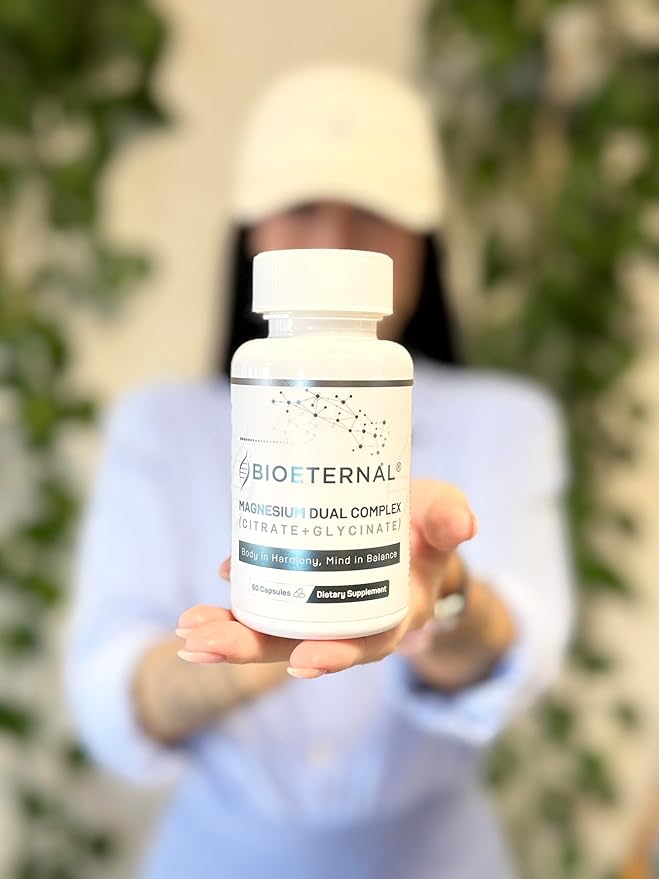 Magnesium Dual Complex Citrate + Glycinate Formula 60 Capsule 600 MG