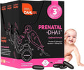 Zahler Prenatal Vitamin with DHA &amp Folate - DHA Supplements &amp Prenatal Multivitamin for Mother and Child - Kosher Prenatal DHA Prenatal Vitamins with Iron Pre Natal Softgels (180 Count (Pack