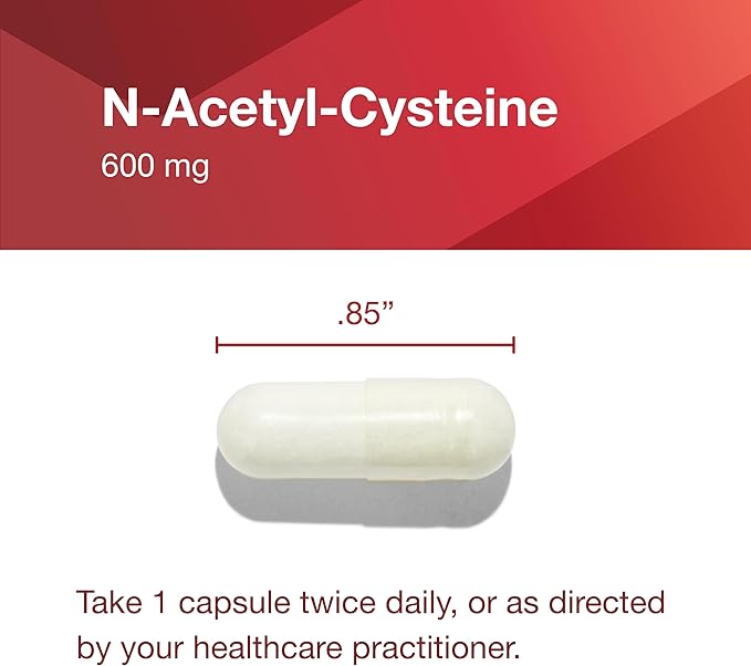 PROTOCOL FOR LIFE BALANCE NAC with Selenium and Molybdenum - Glutathione Brain and Lung - 100 Veg Caps