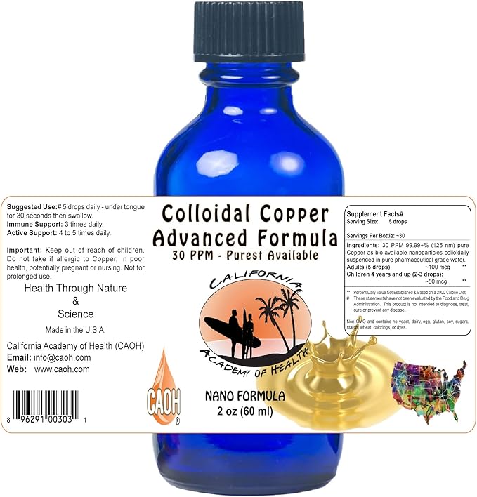 Colloidal Copper 2 oz from CAOH