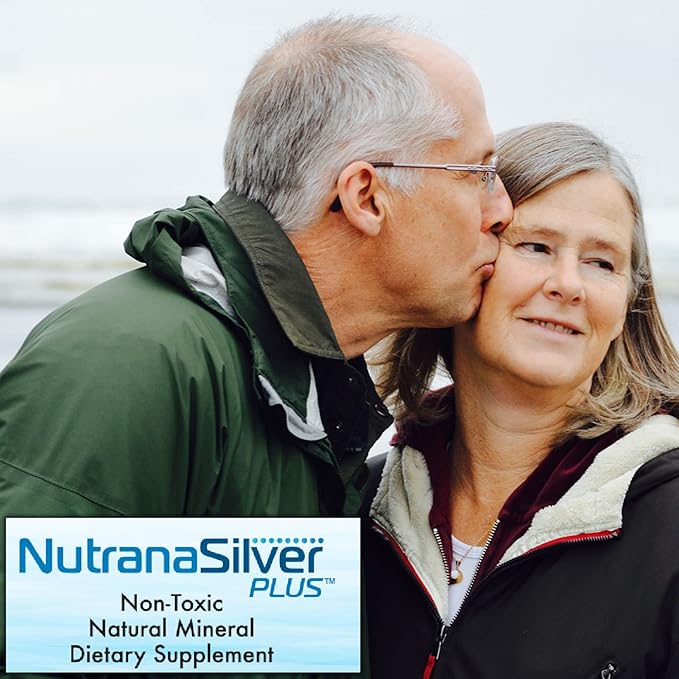 Colloidal Silver 3600 PPM - Nutrana Silver - 60 mL - Natural Mineral Dietary Supplement - Liquid Silver for Health. - Colloidal Silver Dropper