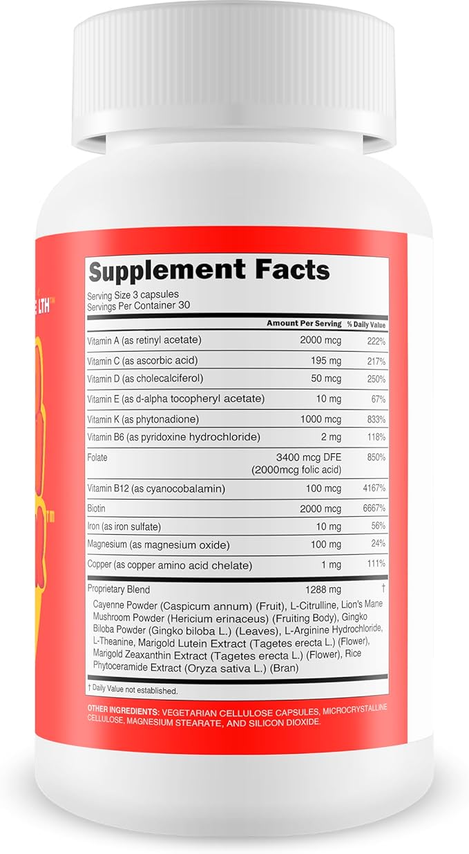 Baking Soda Trick for Men - Our Best Blood Flow Pills - Male Circulation Supplement for Advanced Blood Flow Care - Natural Circulation Supplements - Blood Circulation Supplements for Men