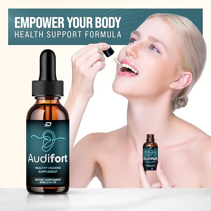 Audifort Drops - Audifort Pro 24 Audifort Pro Liquid Ear Ringing Relief Audifort Reviews (2 Pack – 2 Month Supply)