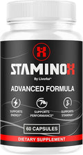 Staminox Capsules - Official Staminox Pills Advanced Supplement Support - Maximum Strength All Natural Premium Formula for Overall Health &amp Wellness Reviews 60 Capsules for 1 Month