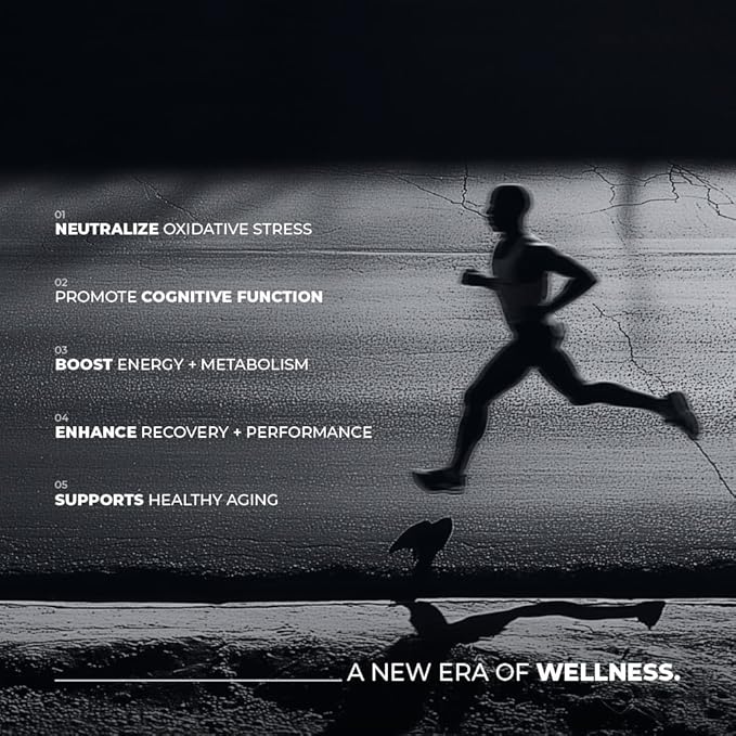 Molecular Hydrogen H₂ Tablets 12 PPM | Neutralize the Effects of Oxidative Stress &amp Free Radicals | Supports Cellular Health | Bioavailable Source of Magnesium | 30 Tablets