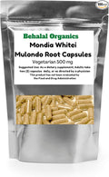 Mondia Whitei (Mulondo) Root Powder 500mg Vegetarian 100 Capsules