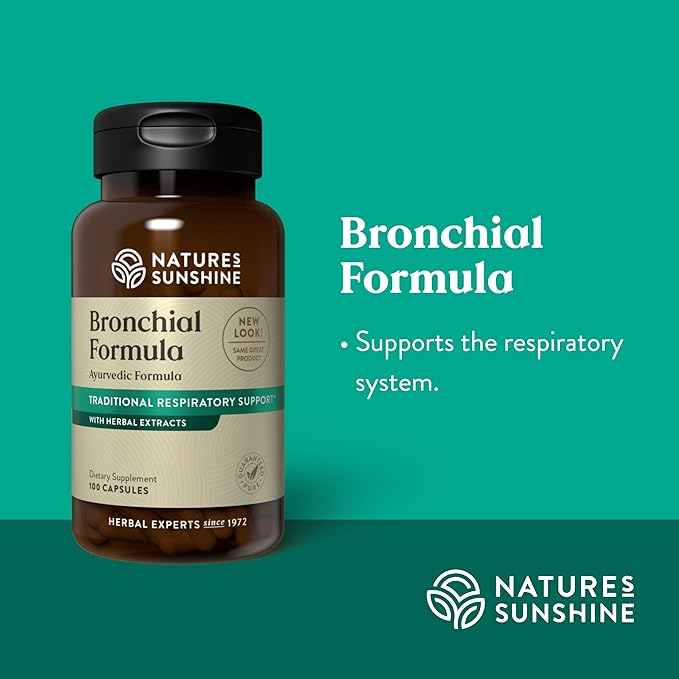 Nature's Sunshine Bronchial Formula 100 Capsules