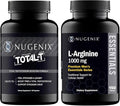 Nugenix Essentials L-Arginine and Total-T Testosterone Booster for Men