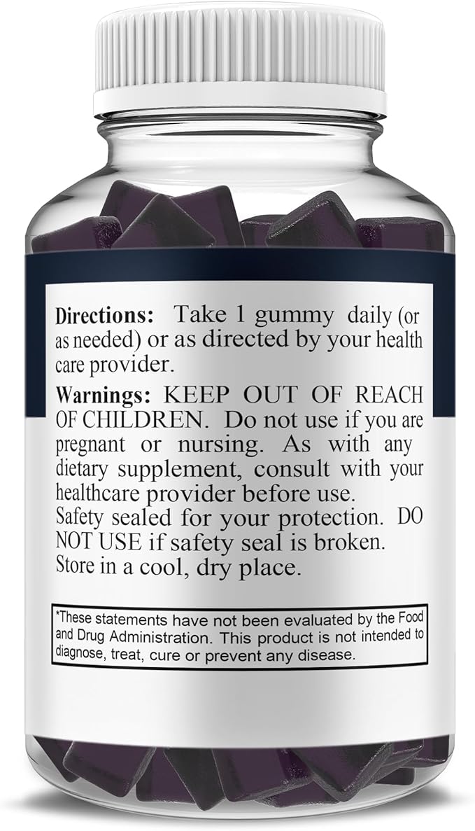 BLUE VIBE Insta Surge XL Gummies InstaSurgeXL Advanced Overall Health Formula Supplement InstaSurge XL Maximum Support (2 Pack - 60 Gummies)