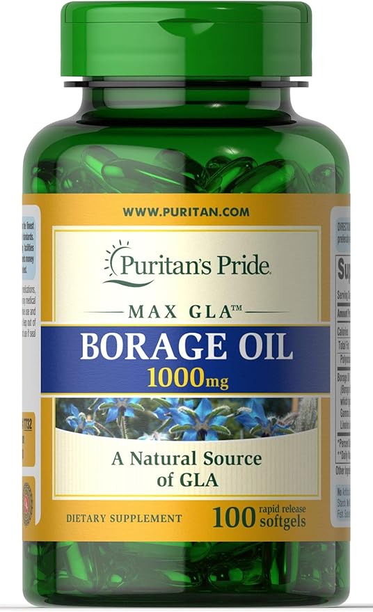 Puritans Pride Borage Oil 1 Gram