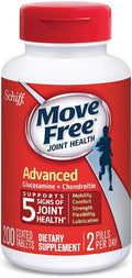 Schiff Move Free Advanced 200 Tablets - Joint Health Supplement with Glucosamine and Chondroitin