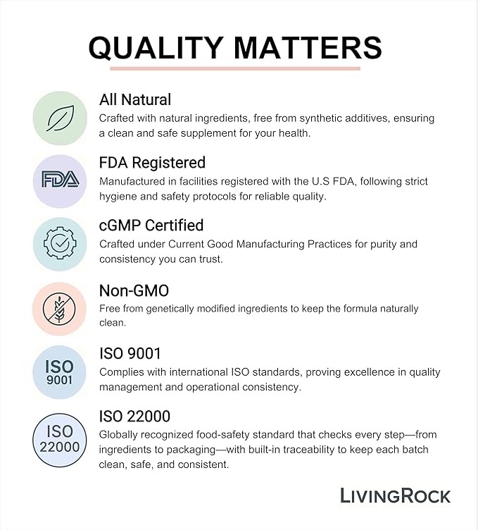 LivingRock Quercetin 1150mg with Bromelain Zinc Vitamin C D3 &amp K2 – Plant-Based Quercetin with Bromelain Supplement for Adults Organic Vitamin D Formula Vegan Non-GMO 90 Capsules