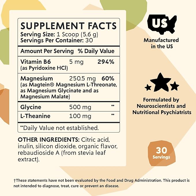 PYM Oxytocin Bundle – Citrus &amp Berry Chews Magnesium Powder &amp Vitamin B Complex Supplement – Natural Stress &amp Mood Support