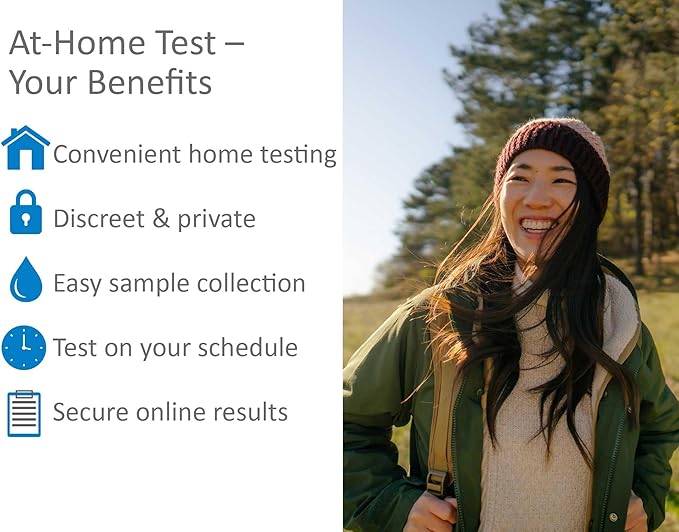 Verisana Liver Test – At-Home Liver Health &amp Function Check – 7 Biomarkers Including AST ALT GGT AST/ALT Ratio HbA1c HsCRP TBILI – CLIA-Certified Lab