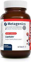 Metagenics Lipotain - Non-Flush Niacin &amp Guggul Extract - Supports Healthy Blood Lipids &amp Cholesterol Balance* - Inositol Hexanicotinate Tablets for Cardiovascular &amp Cellular Health* - 60